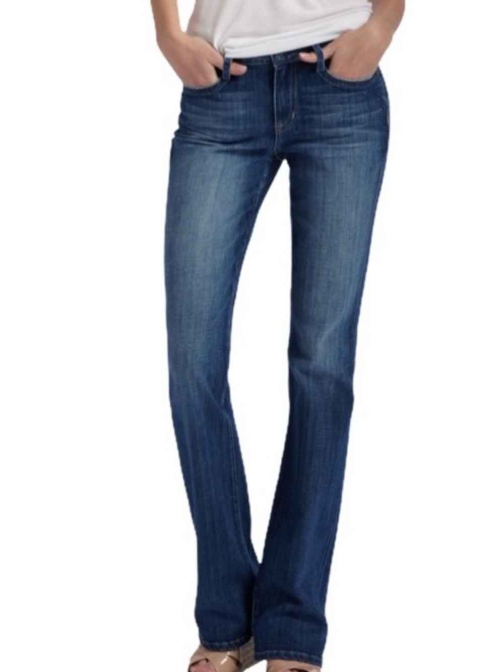 Joeâs Jeans Sz 30 Straight Leg Booty Fit Dark Wash Low Rise